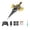 Dual battery, variant on Remote Control Flying Sword Drone, 2.4G RC Airplane Stunt with 360° Flip & LED Lights, Durable EPP Foam, Easy One-Key Operation for Beginners