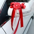 thumbnail image 5 of S SERENABLE 4xRibbon Flower Bow Wedding Party Car Decoration 5 4 Pcs, 5 of 8