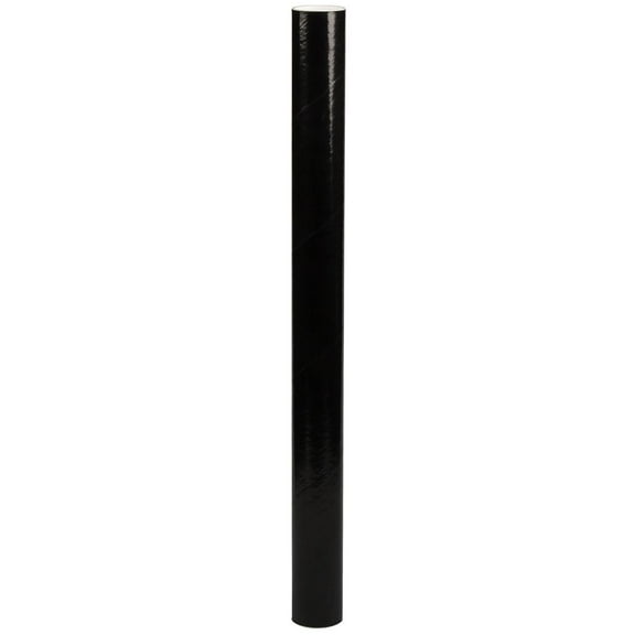 JAM Mailing Tube, 2 x 24, Black, Sold Individually
