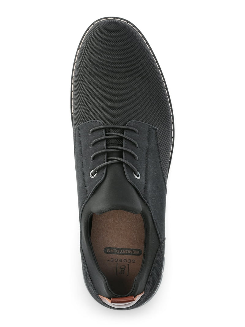 George Shoes Mens Size 10.5 Black Lace Up‎ George Men main image 3