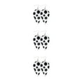 thumbnail image 3 of QualitChoice Leopard Print Earrings Body Ornament Female Jewelry Adornment Ear Dangles Type 7 3Set, 3 of 6