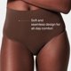 thumbnail image 3 of Calzoncillo moldeador SPANX Ecocare Marrón Castaño Talla 1X, 3 of 6