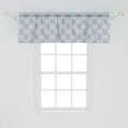 thumbnail image 2 of Ambesonne Abstract Window Valance, Valentines Day Concept, 54" X 18", Multicolor, 2 of 3