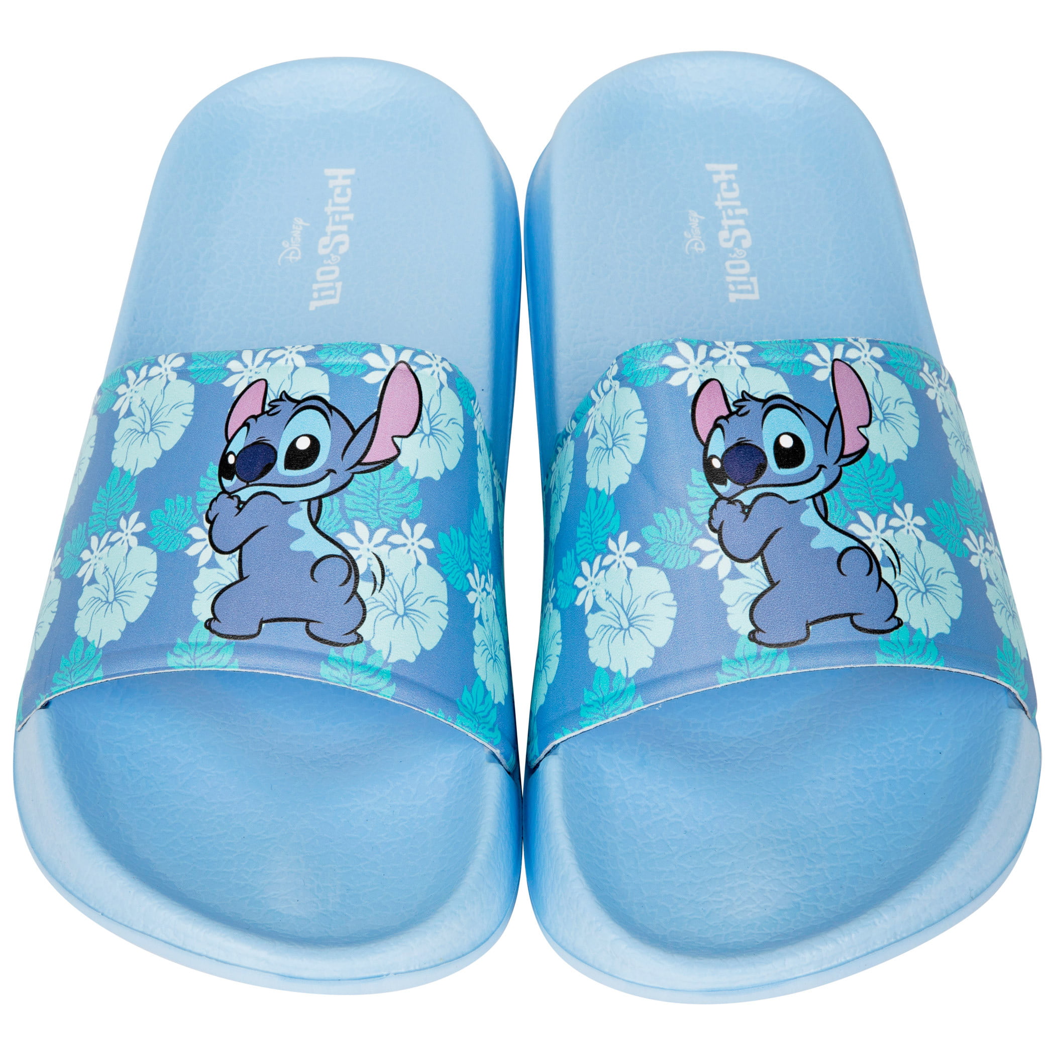 Disney Stitch Smile Expression Women's Flip Flop Slides-Size 11 ...
