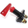 thumbnail image 3 of Interruptor de batería aislador de corte eléctrico de 12 V, máximo 500 A para vehículos automóviles, barcos, camiones, 3 of 6