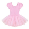 thumbnail image 5 of MSemis Girls Shiny Rhinestones Dance Tutu Dress Skirted Dancewear, 5 of 5