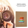 thumbnail image 2 of Álbum de fotos Soporte para fotos Almacenamiento para viajes de vacaciones Fotografía de graduación(Oso), 2 of 8