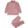 thumbnail image 3 of Kaerm Kids Boys Girls Thermal Underwear Warm Flannel Base Layer Top and Warm Long Johns Set for Pink 130, 3 of 5
