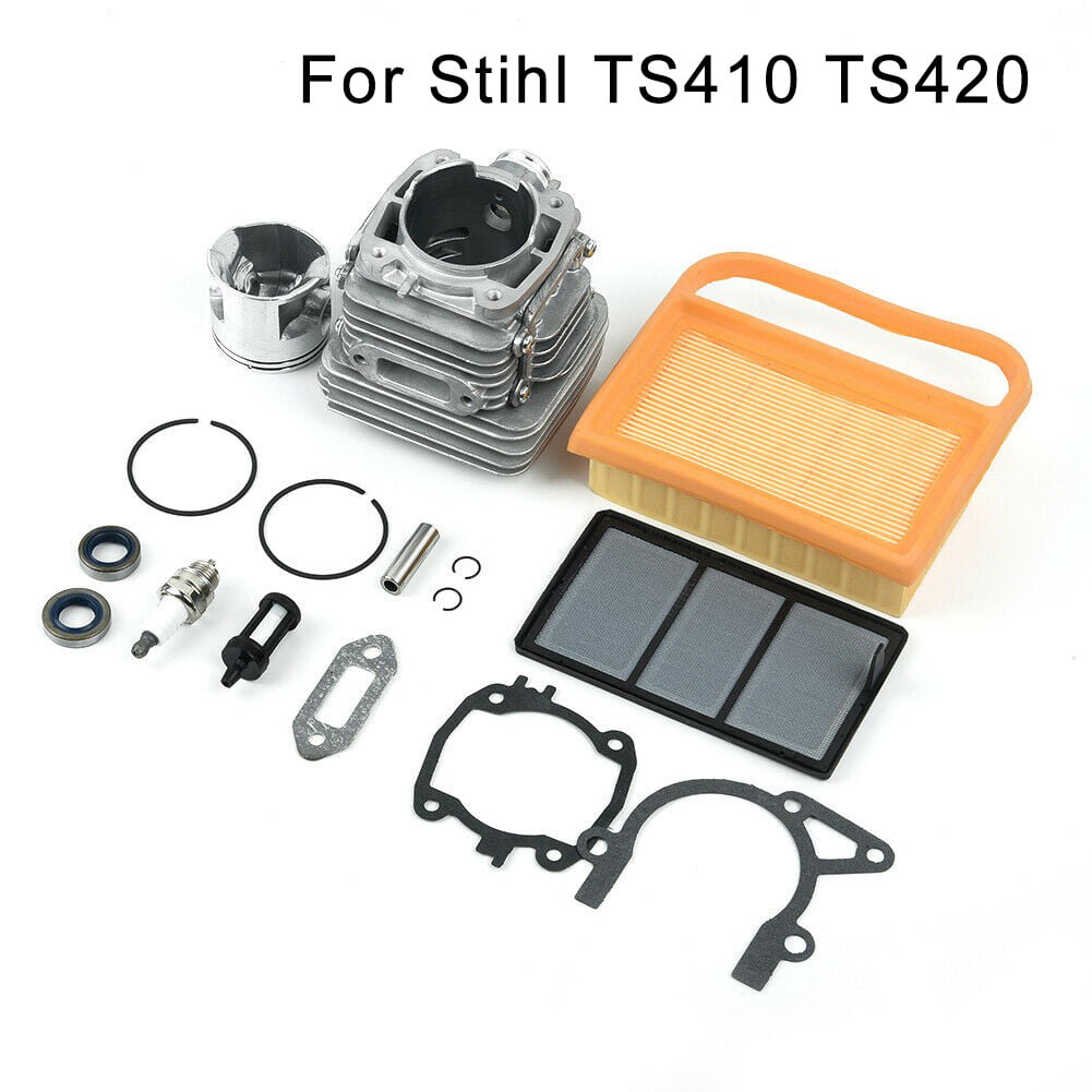 For Stihl TS410 TS420 Carburetor Parts Group Cylinder Piston Accessories 