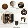 thumbnail image 4 of Tribesigns 6-Tier Shoe Storage Cabinet with Adjustable Shelves & 23 Cubbies, 4 of 6
