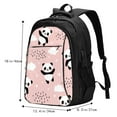 thumbnail image 5 of Xecao Panda for Travel Laptop Backpack, USB-Charging-Enabled, Spacious Business Backpack for Men and Women,College School Computer Bag, 5 of 7