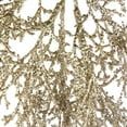 thumbnail image 5 of Northlight 24" Golden Glittered Pine Christmas Spray, 5 of 5