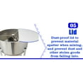thumbnail image 4 of EQCOTWEA Dry Powder Mixer Electric Feed Mixer Granular Plastic Food Powder Blender 220Lbs, 4 of 12