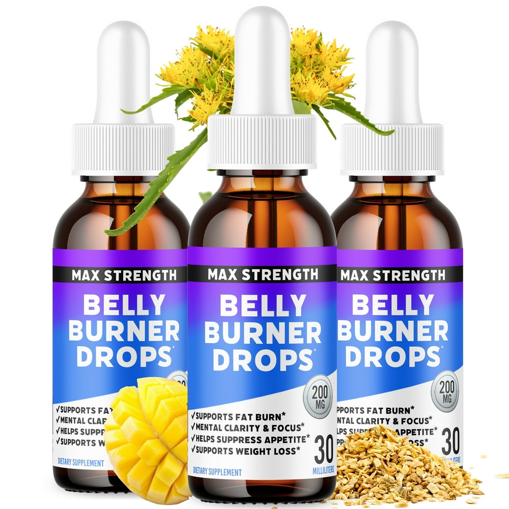 Diet Drops Belly Fat Burner Weight Loss Supplement Pills Faster Fat