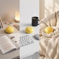 thumbnail image 6 of STPToys Simulated Bun Stress Relief Gadget, Soft Slow Rebound Decompression Balls, Ideal For Birthday Gifts, Classroom Rewards And Daily Reward Supplies - Yellow, 6 of 7