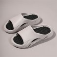thumbnail image 4 of Otqutp Mens Sport Sandals Closed Toe Cutout Design Slip-On Shoes Casual Summer Lightweight Pool Shower Beach Slippers, 4 of 8