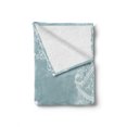 thumbnail image 2 of Bridal Shower Soft Flannel Fleece Blanket, Vintage French Inspired Bride Dress with Floral Frames Desiign Print, Cozy Plush for Indoor and Outdoor Use, 70" x 90", Baby Blue and White, by Ambesonne, 2 of 6