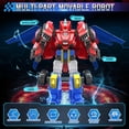 thumbnail image 3 of Robot transformable QUANTUM HEROES DINOSTER de 22 cm, 3 of 6