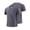 hgg047-Gray, variant on Mens Short Sleeve Cooling T-Shirt Summer Ice Silk Fabric Loose Fit Athletic Seamless Pullover Quick Dry Breathable Round Neck Top