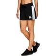 thumbnail image 3 of Reebok Womens Journey Color Block French Terry Shorts with Pockets, Sizes XS-XXXL, 3 of 4