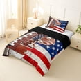 thumbnail image 2 of Erosebridal Football Ball Games Kids Twin Comforter Sets,Letter P Monogrammed Bedding Set For Boys Kids,Reversible black,2pcs, 2 of 7