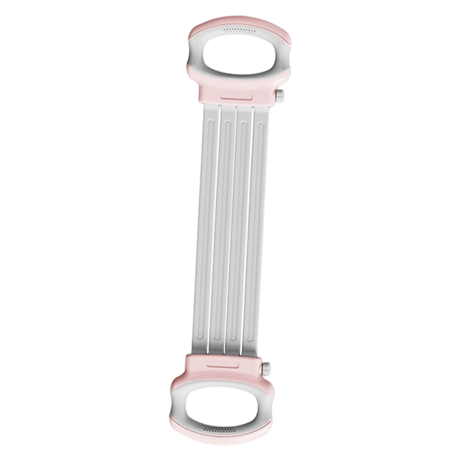 Baoblaze Fitness Elastic Resistance Band Adjustable Figure 8 Stretch Band with Handle for Pink