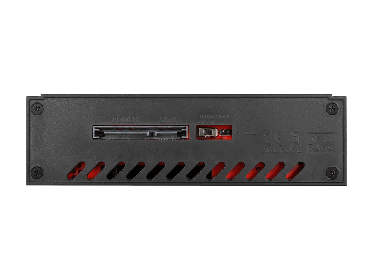 iStarUSA T-7M1-SA-BLACK 5.25" to 3.5" 2.5" SATA SAS 6 Gbps HDD SSD Hot-swap Rack