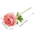 Dusknt Big Promotion Single Lulian European Rose Home Table Decoration