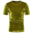 thumbnail image 2 of Mens T-Shirts Short Sleeve Pack Crewneck Athletic Running Gym Workout Tee Shirt Vintage Undershirt Tee Tops Bulk Summer Soft Plain Short Sleeve (Green,XXL), 2 of 4