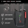 thumbnail image 2 of Arrancador de Batería Schumacher Electric SL1653 3000A 12V USB, 2 of 7