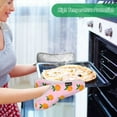 thumbnail image 2 of Yayeee Pot Holders Kitchen Heat Resistant with Pocket 7"x9.8" Cotton Oven Cooking Hot Pads, Cartoon Oranges, 2 of 7