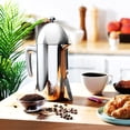 thumbnail image 2 of Francois et Mimi Custom-Style Double Wall French Coffee Press, 34-Ounce, Stainless Steel (Modern), 2 of 4