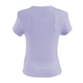 thumbnail image 2 of Playera George para Mujer, Manga Corta Escote Redondo Lila Talla G, 2 of 4