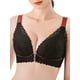 thumbnail image 1 of Sujetador de cierre frontal para mujer, sin aros, fino, acolchado, de talla grande Abanopi Ropa interior de mujer, 1 of 7