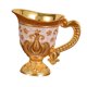 thumbnail image 5 of con asa dorada europea,Copa europea de cristal con asa dorada, elegante vintage,Taza de decoración de restaurante de lujo con relieve,Copa de, 5 of 8