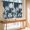 Charcoal Blue, variant on Brown Palm Trees Bathroom Window Curtain, Tropical Vintage Summer Botanical Light Filtering Coffee Kitchen Curtains, Bedroom Living Room Curtains 2 Panel 84"x45"