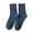 Navy, variant on ktowifly Floor Socks for Women Men Solid Color Casual Thick Warm Soft Comfortable Casual Tube Sock