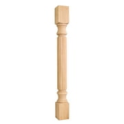 2 Pack Hardware Resources P2ALD Reed Traditional Post 3 1/2" x 3 1/2" x 35 1/2"