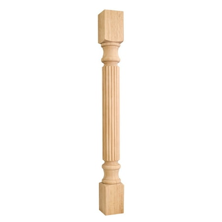 2 Pack Hardware Resources P2ALD Reed Traditional Post 3 1/2" x 3 1/2" x 35 1/2"