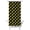 Lemon, variant on Queen Bee Print Shower Curtain - Hotel Style Waterproof Fabric, Cute Hive Pattern, Quick Dry & Fade-Resistant, 36" x 72"