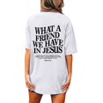 thumbnail image 5 of Graphic Tees for Women's T-Shirts and Graphic Tees Casual Short Sleeve Tops for Women White S, 5 of 7