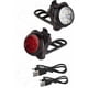thumbnail image 1 of Led Bike Lights, Usb Rechargeable Bicycle Light Set Waterproof, 1 of 4