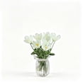 thumbnail image 2 of Horivan Handmade Glass Flower Arrangement Mini Vase Decorative Centerpiece for Desk, 2 of 7