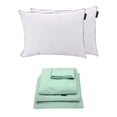 thumbnail image 1 of Sabanas King Size Softy Menta + Almohada One 2, 1 of 8