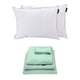 thumbnail image 1 of Sabanas King Size Softy Menta + Almohada One 2, 1 of 8