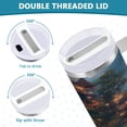 thumbnail image 5 of 40 Oz Car Handle Water Bottle Water Cup Water Bottle Water Jug Coffee Cup Travel Water Bottle Super Cool House, 5 of 8