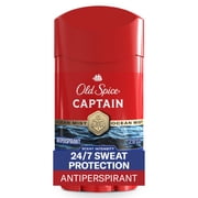 (3 pack) Old Spice Red Captain Scent Antiperspirant and Deodorant for Men 2.6 oz.