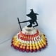 thumbnail image 5 of Servilletero de bruja Dispensador de servilletas de Halloween Escultura de bruja negra creativa para mesa de comedor, 5 of 7