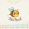thumbnail image 4 of Inktastic Cute Bee Kind Bee Girls Baby Dress, 4 of 5