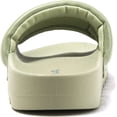 thumbnail image 4 of Soda Shoes Women Flip Flops Basic Plain Slippers Slip On Sandals Slides Casual Peep Toe Footbed Beach Single Plush Between-S Light Green Mint 11, 4 of 5